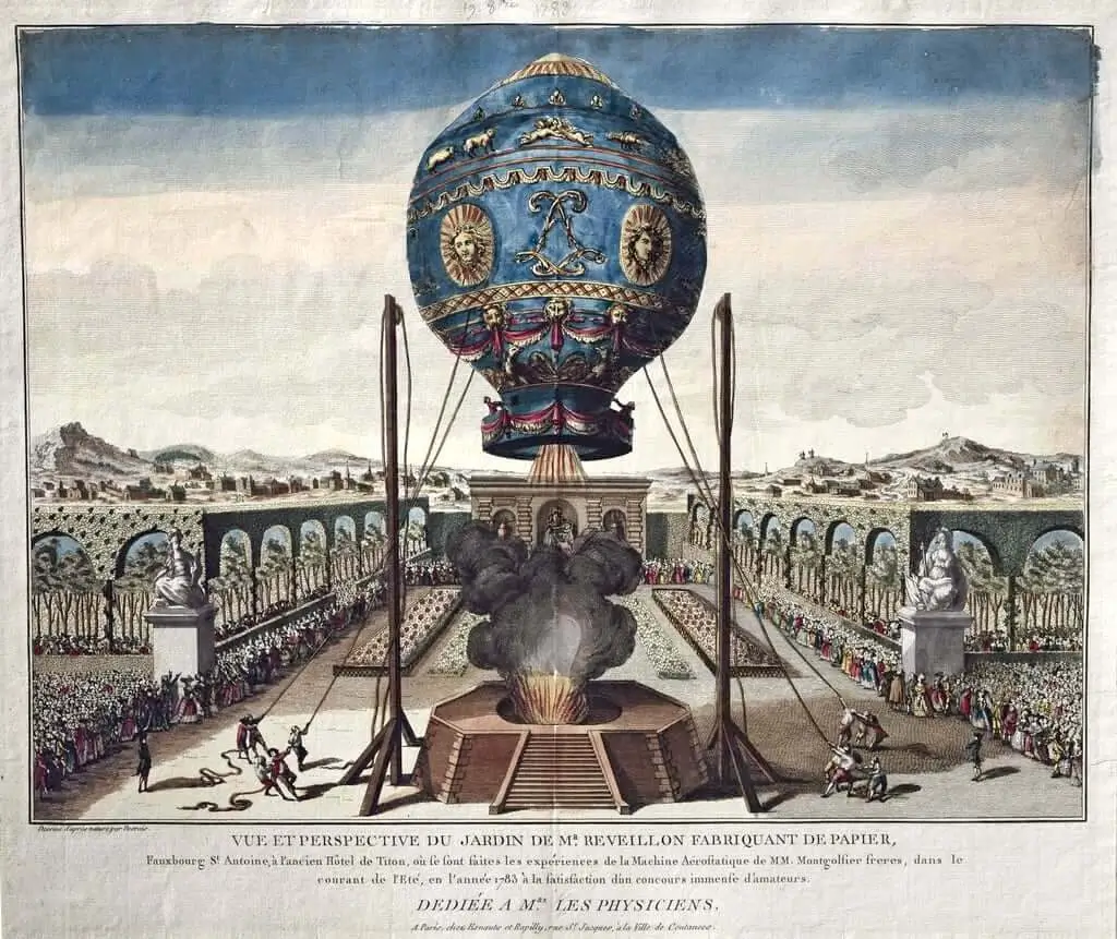 10 vuelos históricos en globo aerostático - El origen