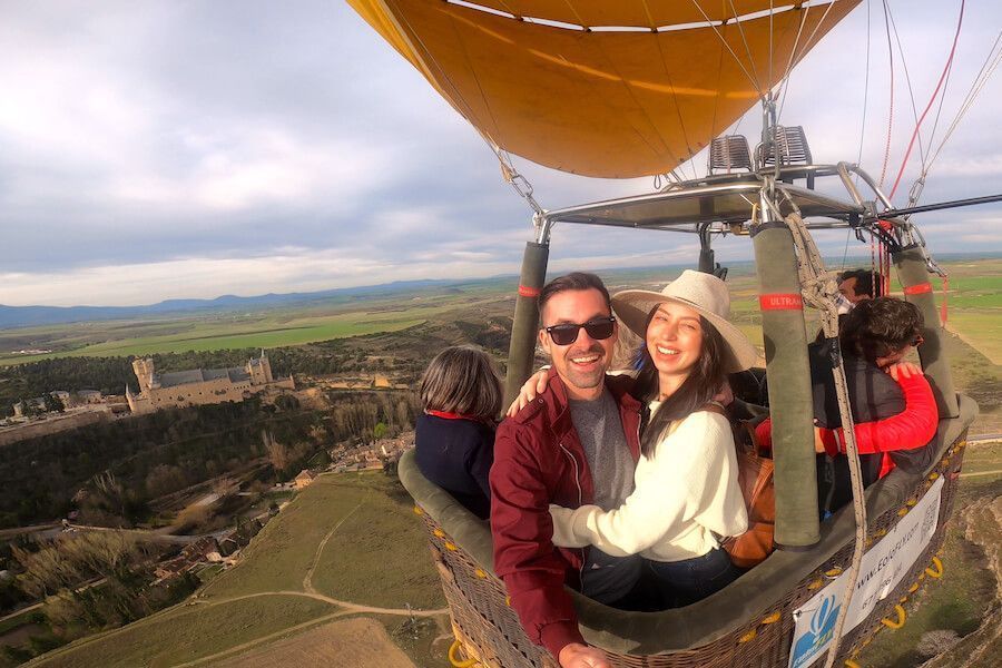 viaje en globo Segovia