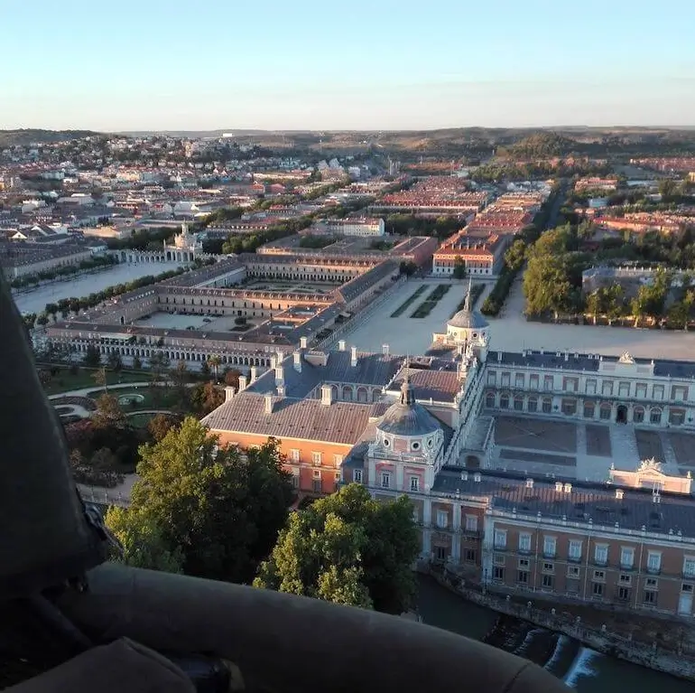 Caja Regalo Vuelo en globo en Aranjuez 02