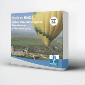 Caja Regalo Vuelo en globo en Segovia