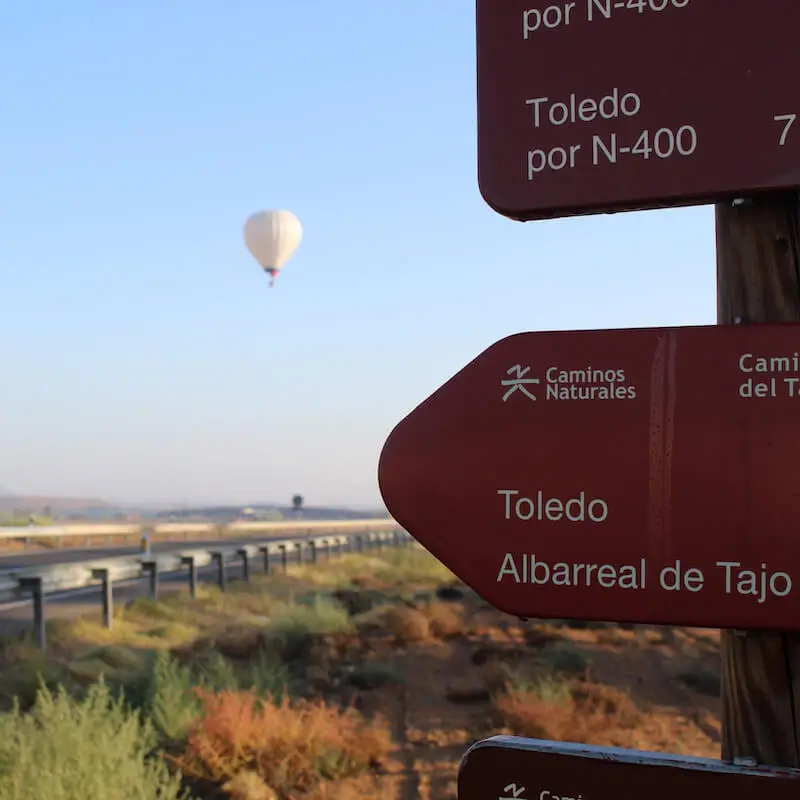 Caja Regalo vuelo en globo en Toledo 03