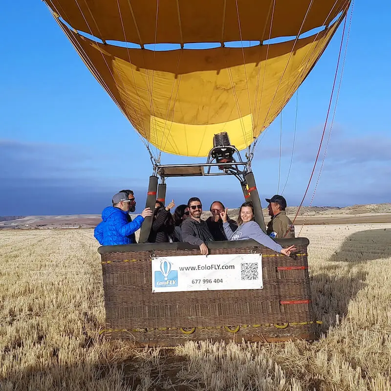 Caja Regalo vuelo en globo en Toledo 01