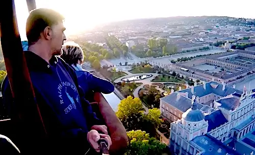 Viaje en globo en Aranjuez Móvil