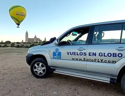 Billetes Segovia globo aerostático Móvil
