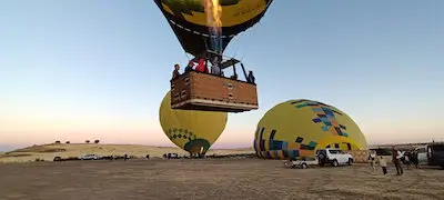 Cómo organizar una excursión en globo - Page