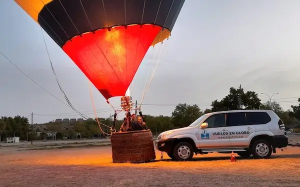 Paseo en Globo como regalo de cumpleaños Página