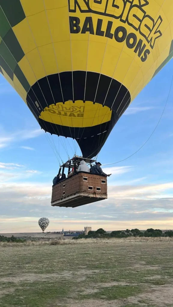 Paseo en globo en Madrid para regalar 01