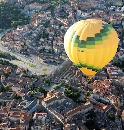 Reserva un viaje en globo por Segovia - Page