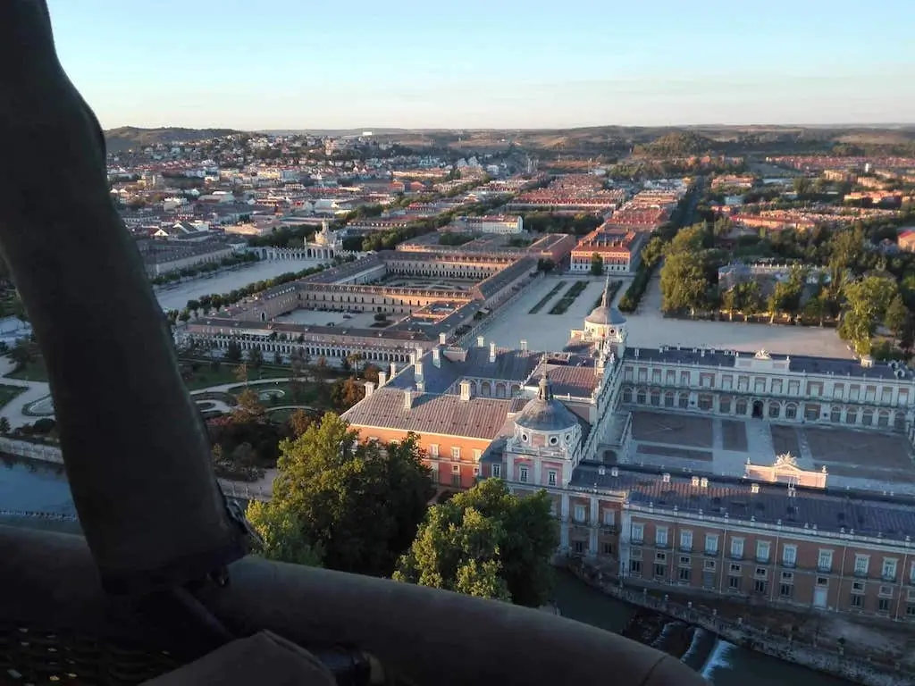 Vuelo en globo en Madrid-Aranjuez