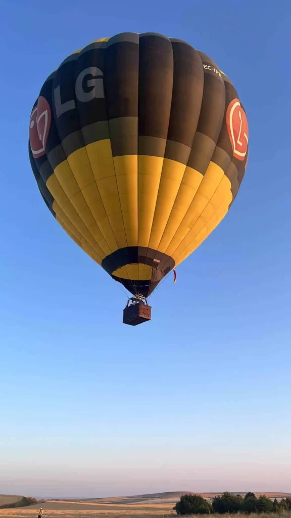 Vuelo en globo en Madrid para celebrar