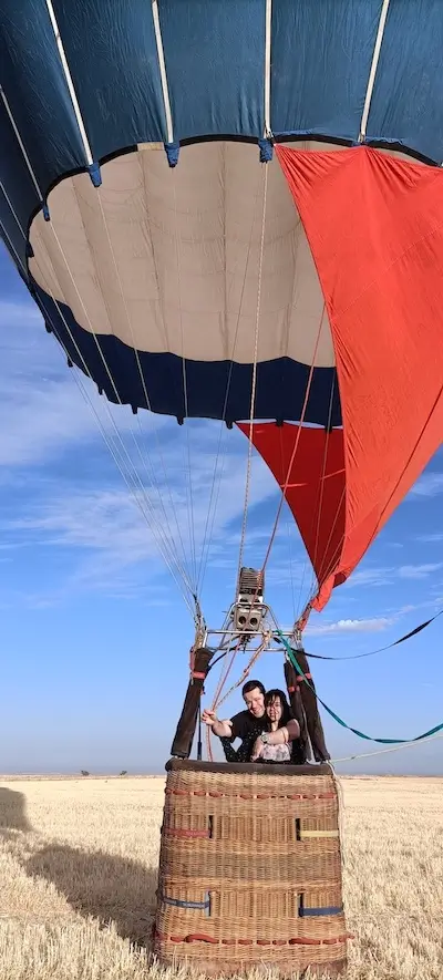 Vuelo en globo exclusivo y personalizado movil