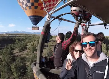 Vuelo en globo para dos en Segovia - móvil